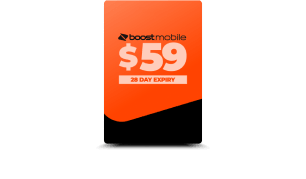 $59 Boost Mobile Prepaid SIM on the Telstra Mobile Network, SIM fits any device